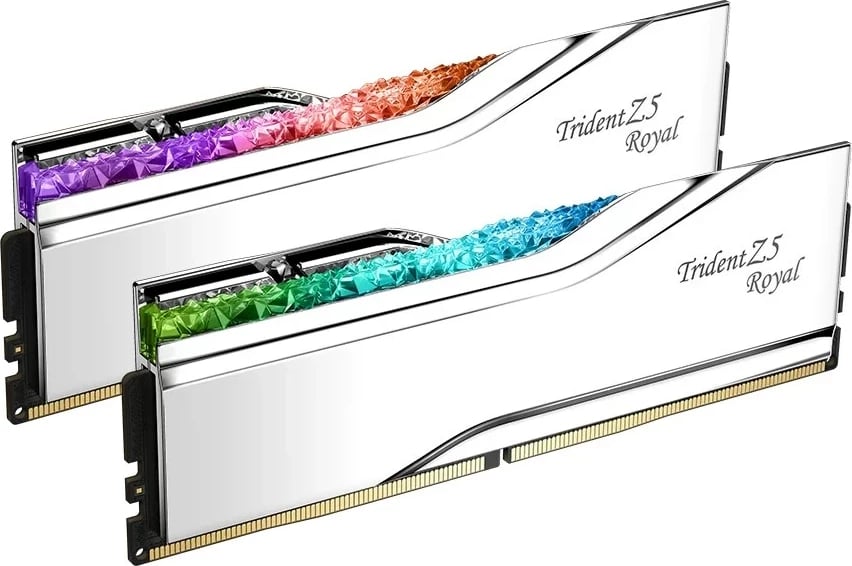 RAM Memorje G.SKILL TRIDENT Z5 ROYAL RGB DDR5 2X16GB 6400MHZ CL30-39