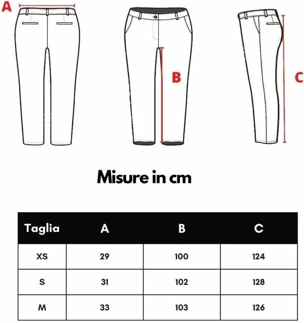 Pantallona për femra Dsquared², të kuqe