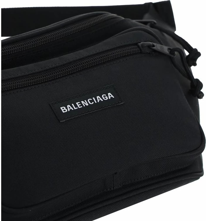 Çantë për bel Balenciaga, e zezë