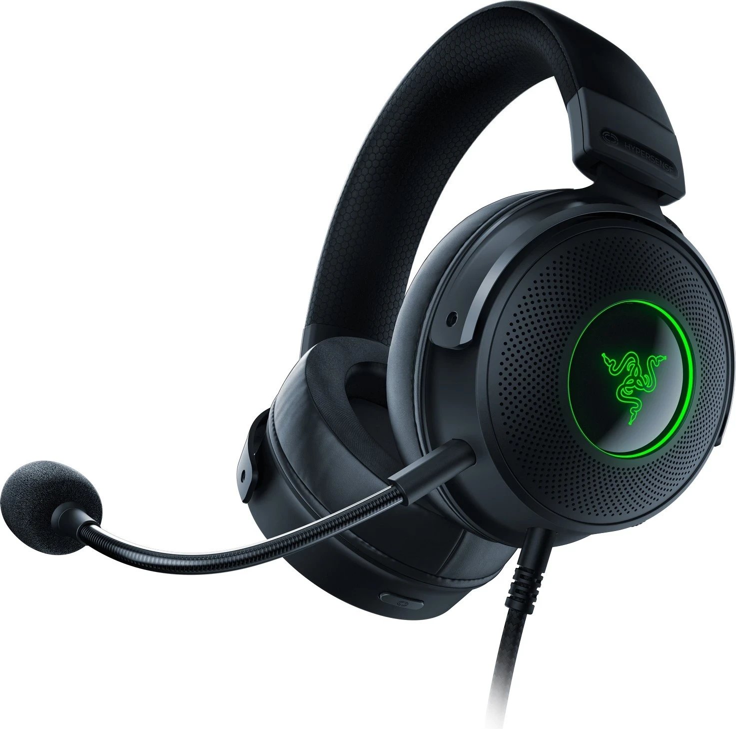 Kufje për lojëra Razer Kraken V3 Hypersense, me THX Spatial Audio dhe ndriçim