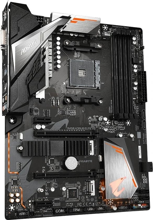 Pllakë amë Gigabyte B450 AORUS Elite V2, B450, AM4 ATX