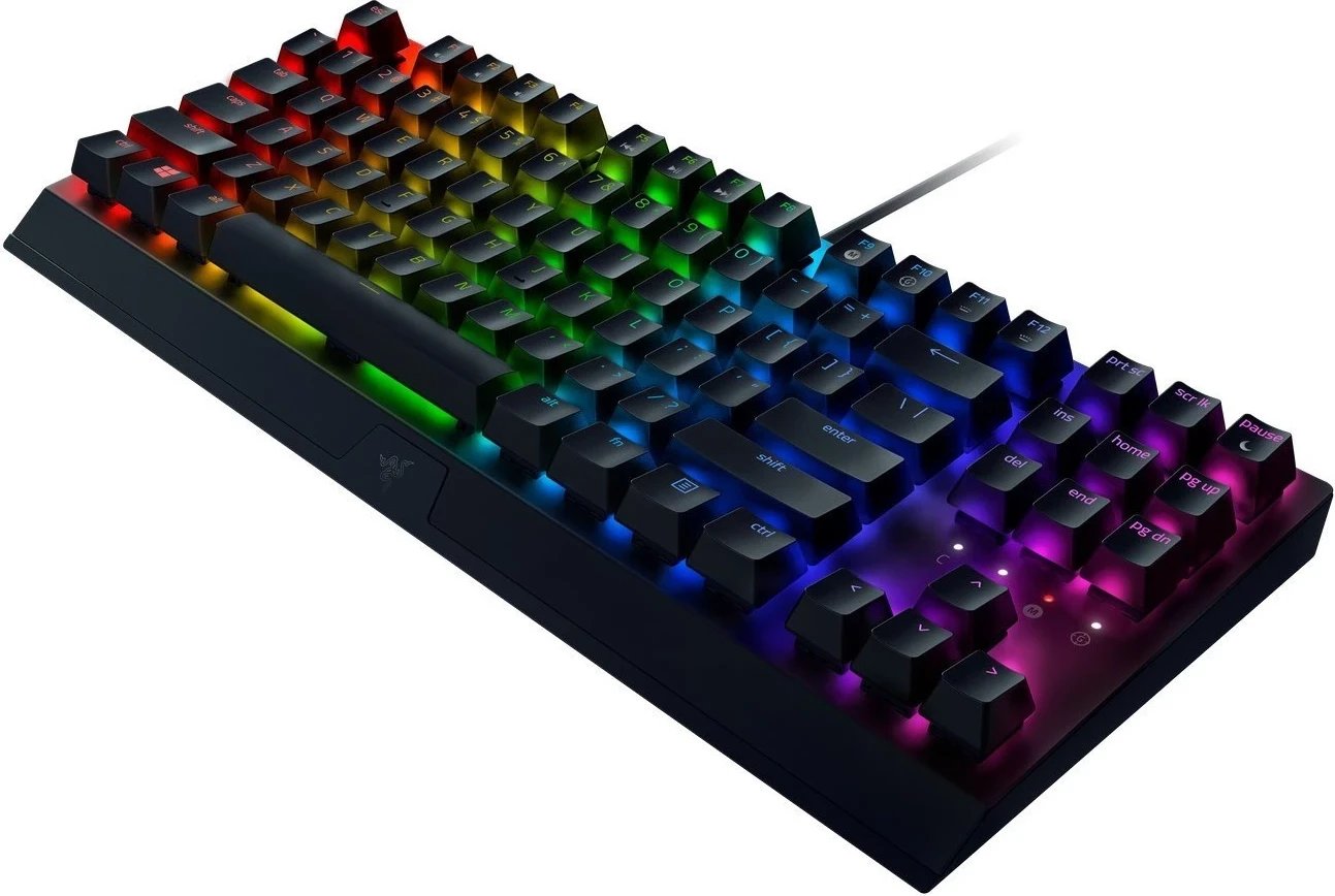 Tastierë Razer BlackWidow V3 Tenkeyless, RGB, e zezë 