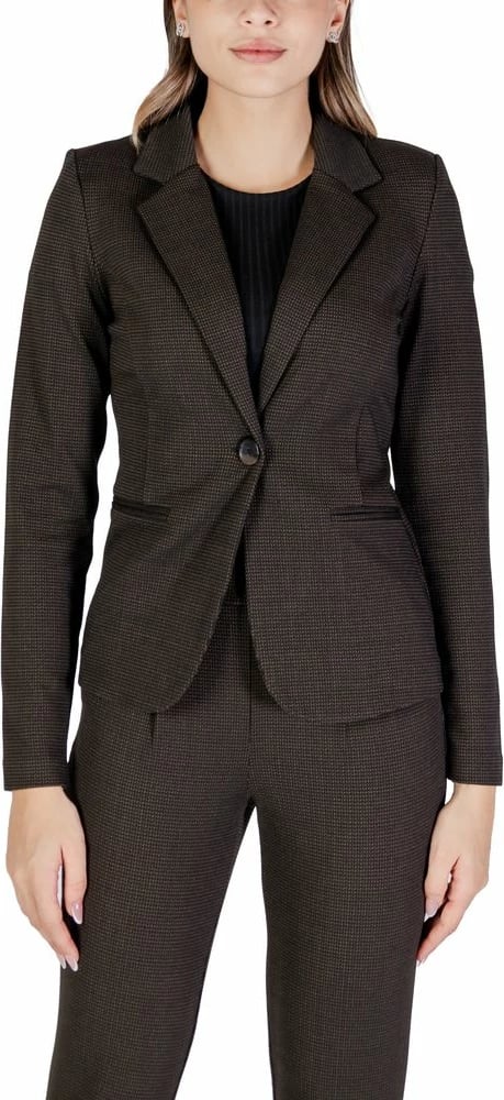 Blazer për femra ICHI, kafe