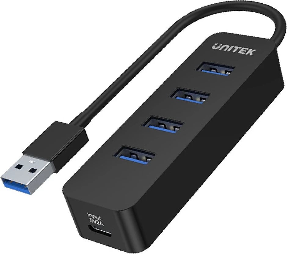 Hub Unitek, USB-A (3.1), 4 porte, 10W