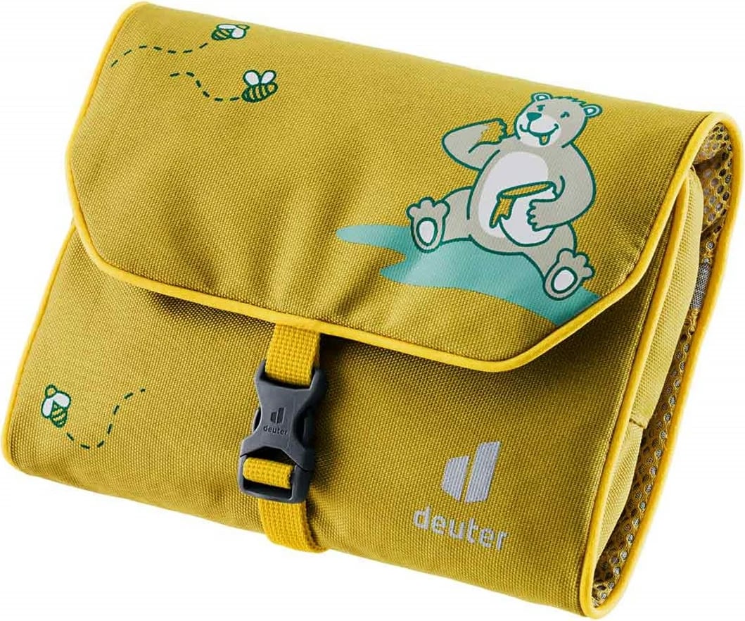 Çantë për larje Deuter Wash Bag Kids, e verdhë