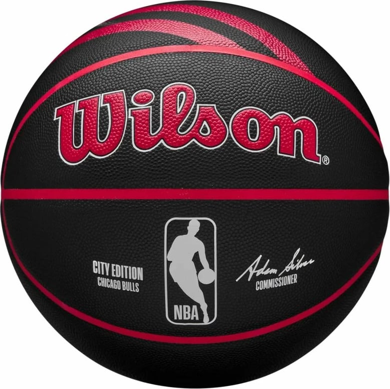 Top basketbolli Wilson Chicago Bulls, i zi dhe i kuq