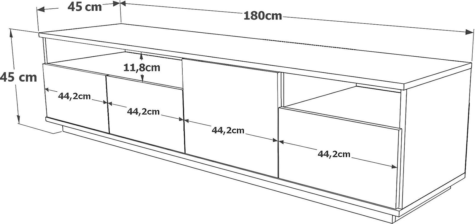 TV Komodë Zenit