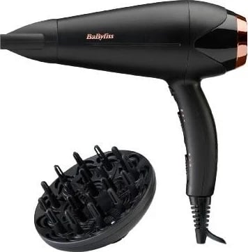 Tharëse flokësh BaByliss D572DE, 2200W, e zezë