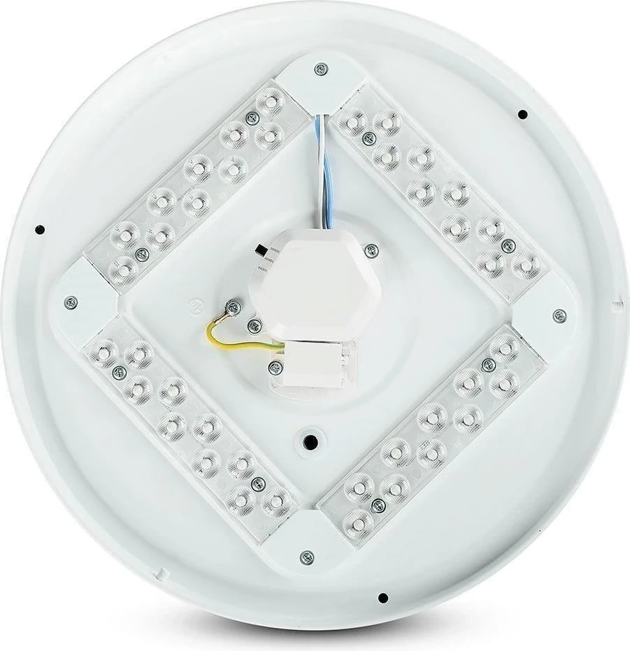 Plafond V-TAC VT-8424 24W LED IP20 CCT fi.350 3000-6400K e bardhë