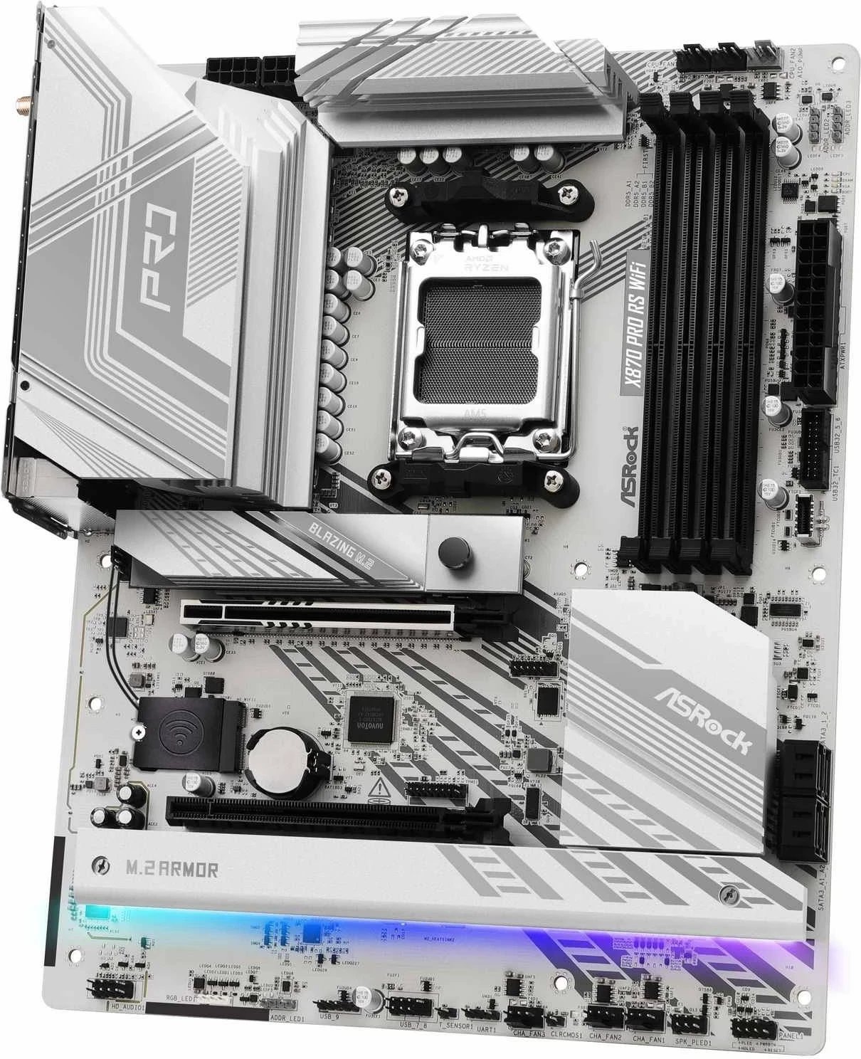 Pllakë amë ASRock X870 Pro RS WiFi, Socket AM5, Chipset AMD X870, DDR5