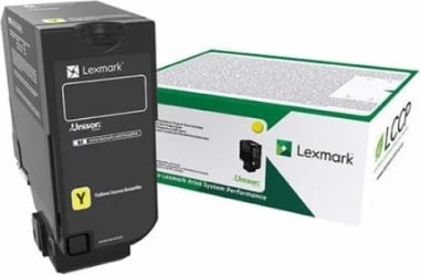 Toner Lexmark 74C2HYE Origjinal, Ngjyrë e Verdhe