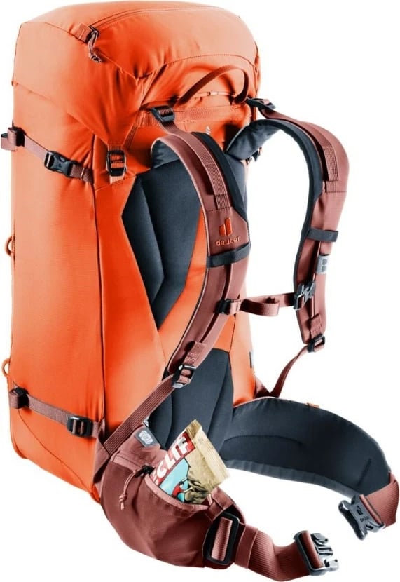 Çantë hiking Deuter Guide 32 + 8 SL Papaya-redwood