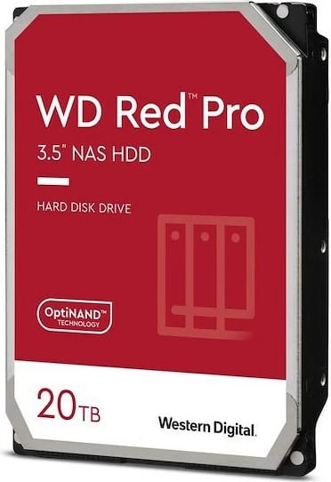 Hard disk HDD Western Digital Red Pro, 3.5'', 20TB