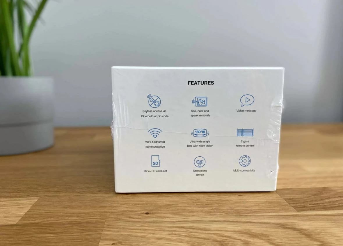 Interkom Z-Wave shumë qëllimor Fibaro FGIC-002, i zi