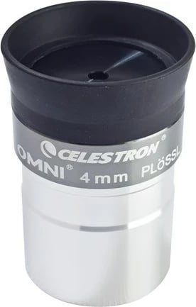 Okular Celestron Omni 4mm, 1.25", Argjendtë