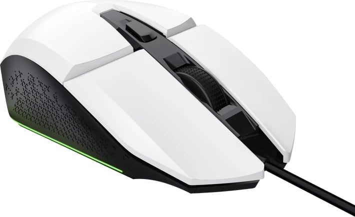 Maus Gaming Trust GXT 109w Felox, 6400dpi, i bardhë