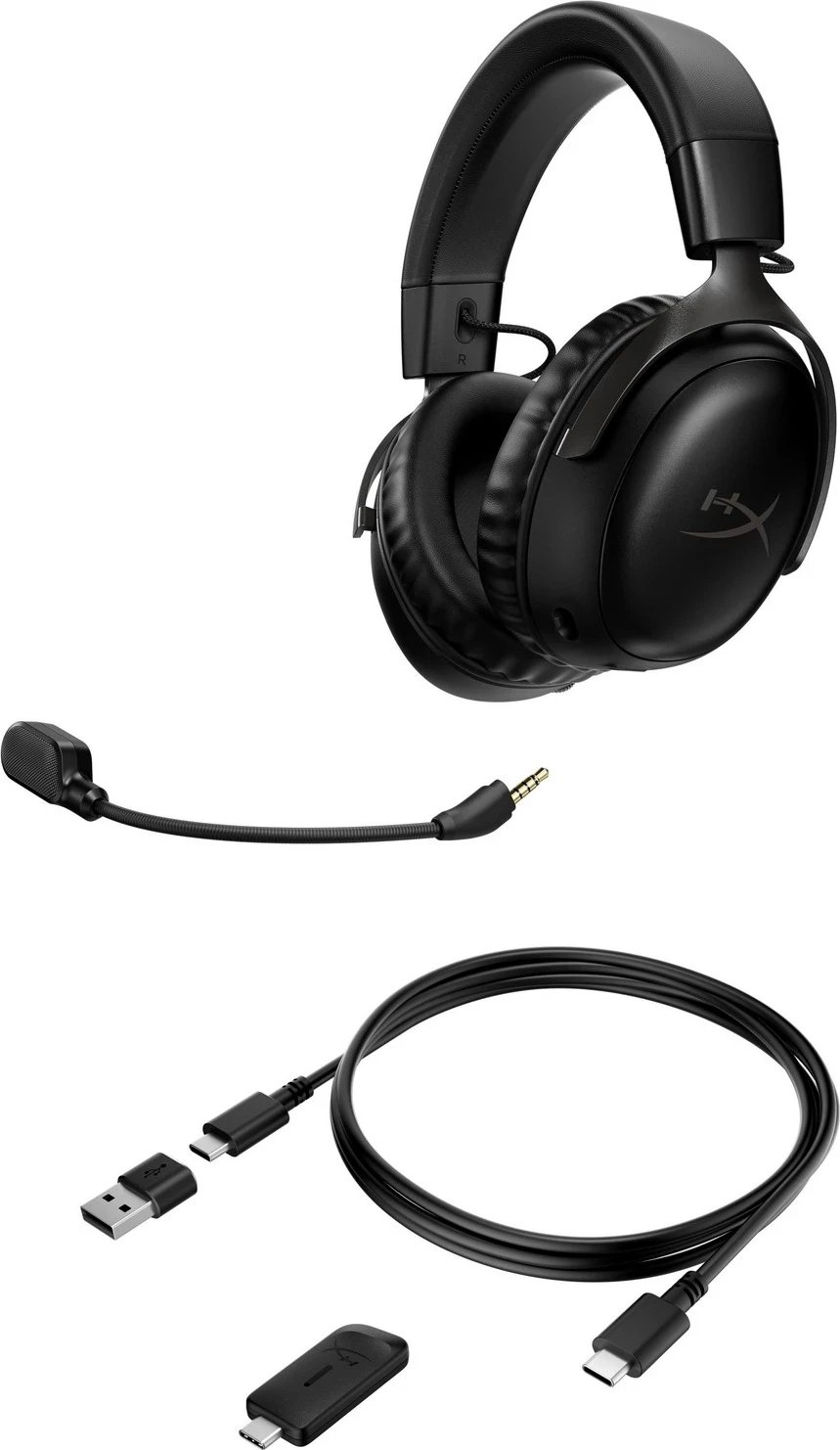 Kufje HyperX Cloud III Wireless, i zi