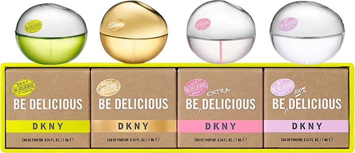 Set Eau de Parfum DKNY Be Delicious, 4x 7ml