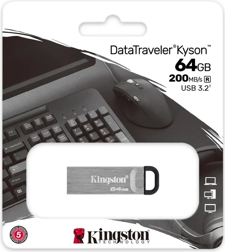 USB Kingston DataTraveler Kyson USB 3.2, 64GB