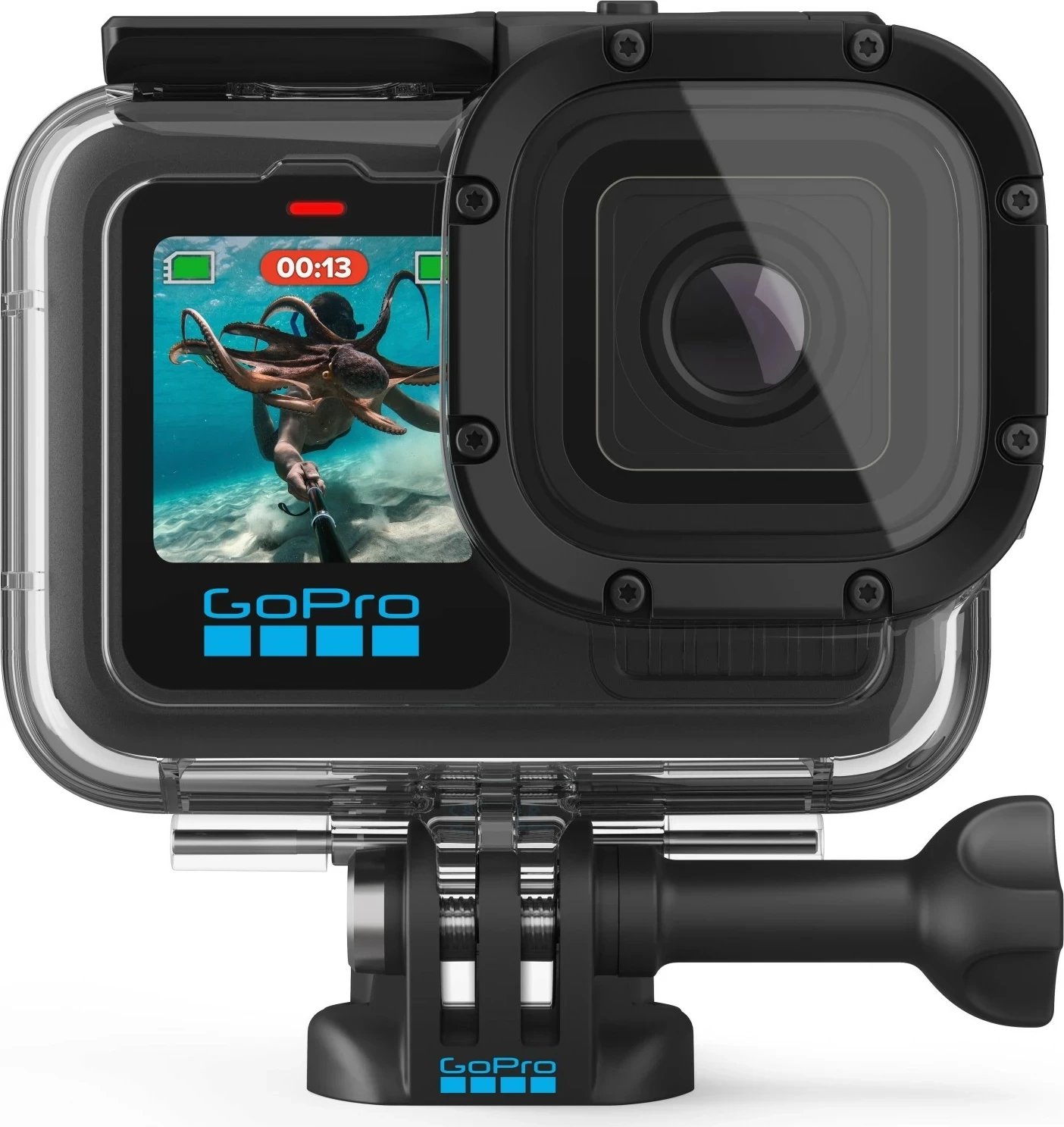 Kasë mbrojtëse GoPro, GoPro Protective Housing, për HERO9/HERO10/HERO11/HERO12 Black/HERO13, transparente