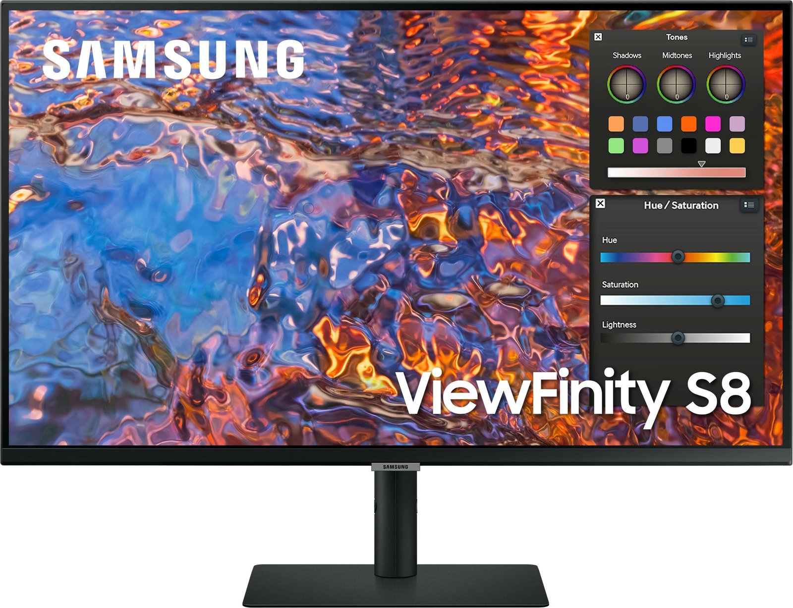 Monitor Samsung S80PB, 32", 4K Ultra HD, LED, i zi