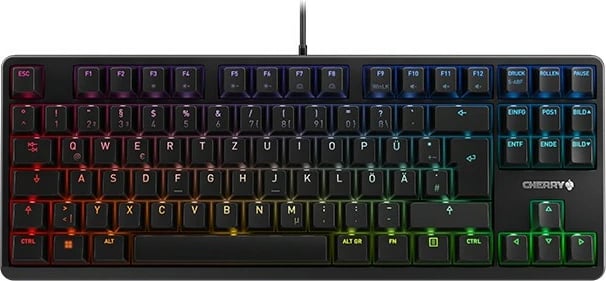 Tastierë Cherry G80-3000N RGB TKL, Wired, USB, RGB LED, Black