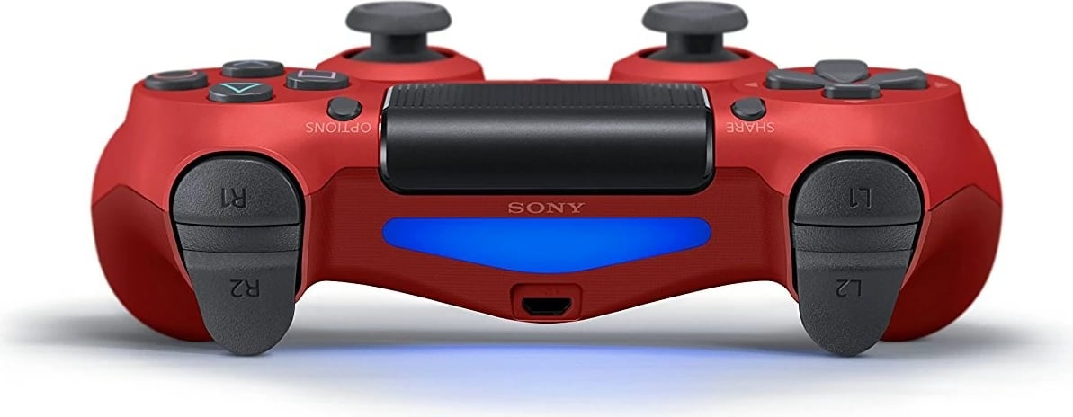 Gamepad Sony DualShock 4, për PlayStation 4, me Bluetooth, ngjyrë e kuqe