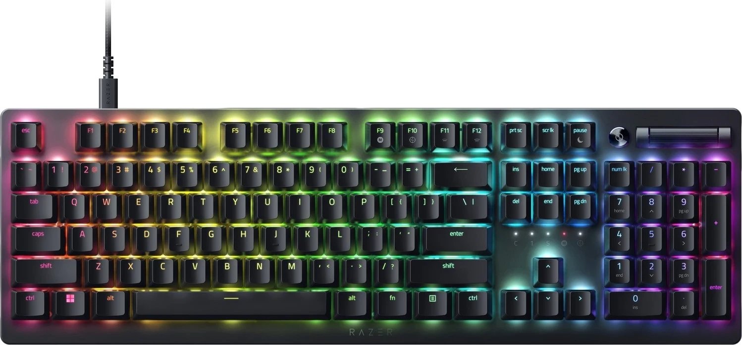 Tastierë Razer DeathStalker V2 US, me ngjyrë të zezë