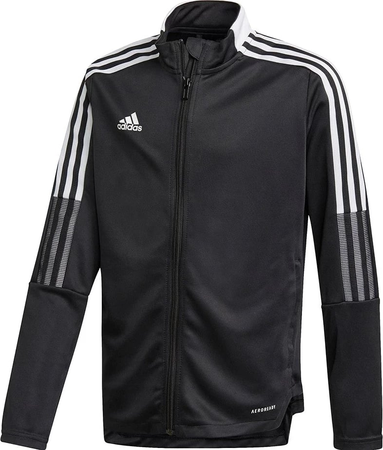 Xhaketë sportive Adidas Tiro 21 për të rinj, GM7314, e zezë