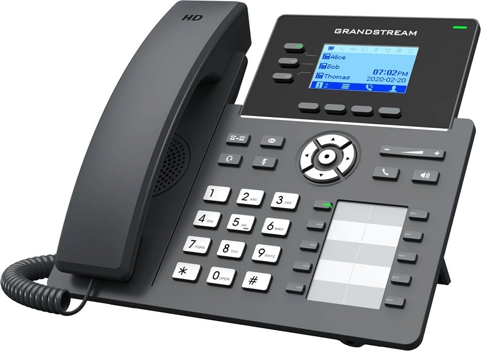 Telefon Grandstream GRP2604P IP, WiFi, i zi 