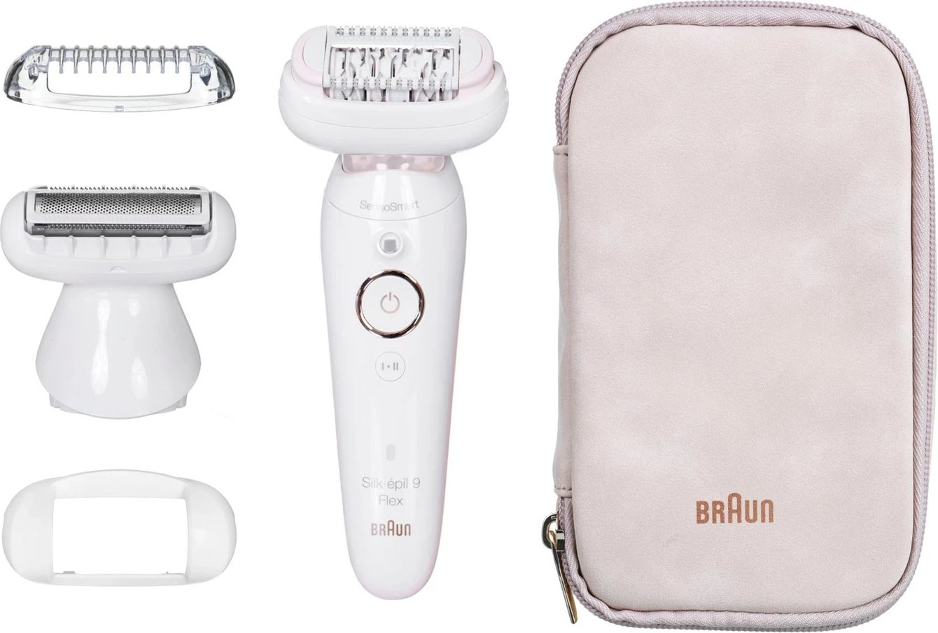 Epilator Braun Silk-épil 9 9002, 40 pinceta, Bardhë