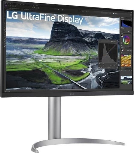 Monitor LG 27UQ850V-W, 27'', IPS Black, HDR, 4K, i bardhë