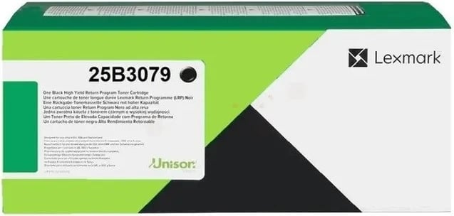 Toner Lexmark 25B3079, Origjinal, Zi