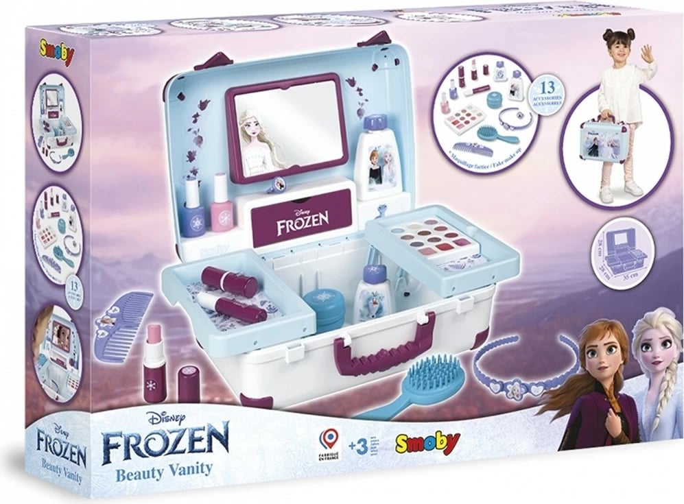 Set bukurie Smoby Frozen, për vajza, Ngjyrë vjollcë