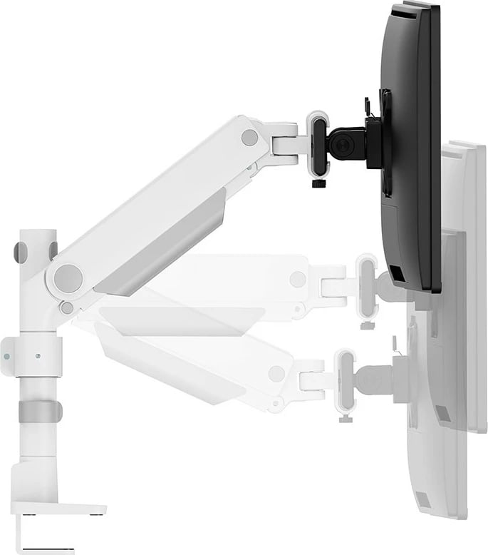 Krah monitori Neomounts DS65S-950WH2, Clamp/Grommet, 11 kg, 61 cm (24"), 86.4 cm (34"), 100 x 100 mm, Bardhë