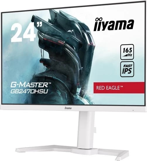 Monitor iiyama G-Master GB2470HSU-B5, 23.8", Full HD, 165Hz, i bardhë