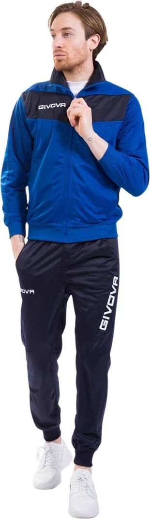 Tuta Givova Visa Triacetato, Blu-Navy | XL