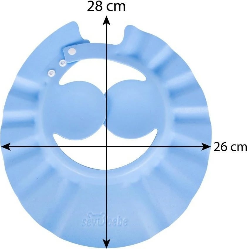 Kapelë dushi për fëmijë Sevi Bebe, model 111, me ngjyra