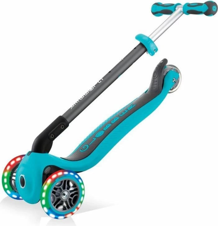 Skuter për fëmijë Globber GO-UP Deluxe Lights, blu