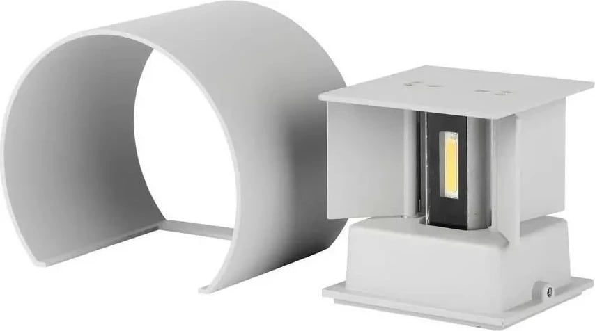 Dritë muri LED V-TAC VT-756, 6W, IP65, 4000K, Gri