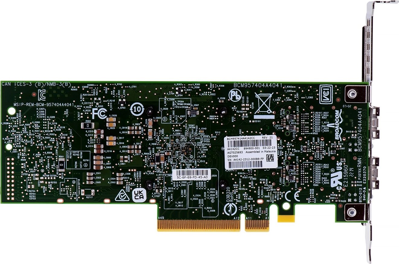 Kartë Rrjeti Broadcom Assy Top BCM957414A4142CC, 25000 Mbit/s