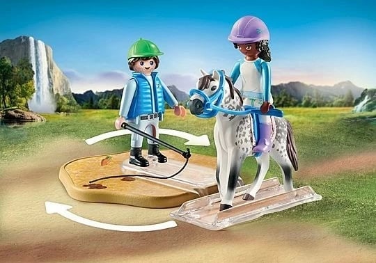 Konstrukt Playmobil Horses of Waterfall 71637, arenë moderne