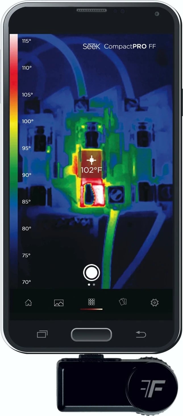 Kamera Termike për Celular, Seek Thermal Compact Pro FF, USB-C
