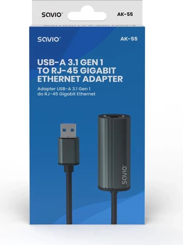 Adapter USB-A 3.1 Savio AK-55, hiri