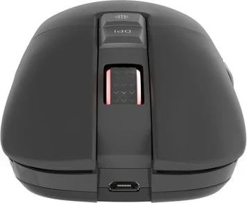 Maus Genesis Zircon 330, wireless, 3600 DPI, i kuq