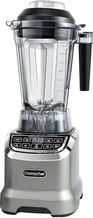 Blender Amzchef 5003-GA, 1.85L, 1200W, 8 shpejtësi, ngjyrë e argjendtë