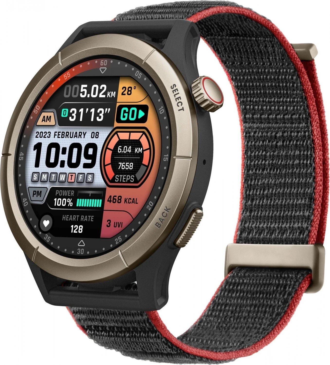 Smartwatch Huami Amazfit Cheetah Pro, 4GB, 46mm, i zi