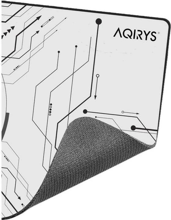 Mauspad Aqirys Gravel, 450x400, e bardhë