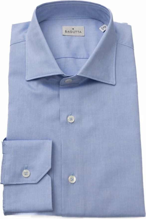 Këmishë pambuku për meshkuj Bagutta, e kaltër