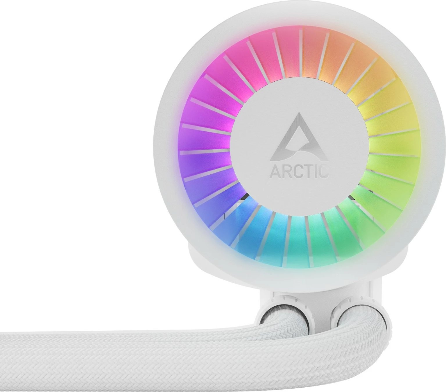 Ftohës uji për CPU ARCTIC Liquid Freezer III 360 A-RGB, 12 cm, i bardhë